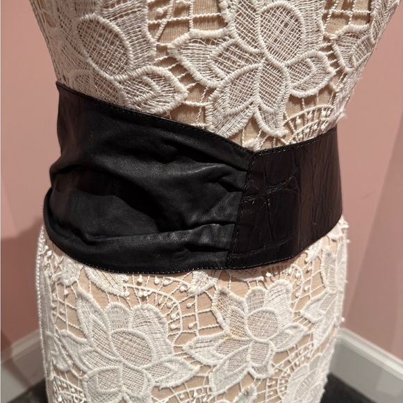 Tequila vintage leather 80s belt - Picture 3 of 3